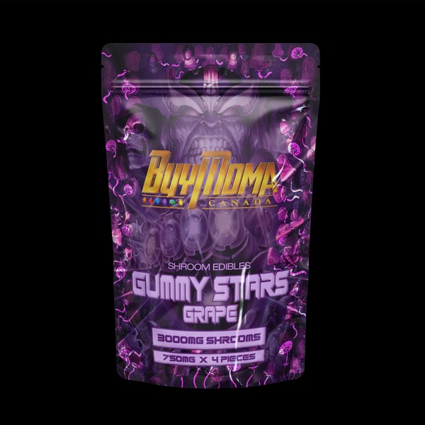 Shroom Gummy Stars - Grape - 3000MG